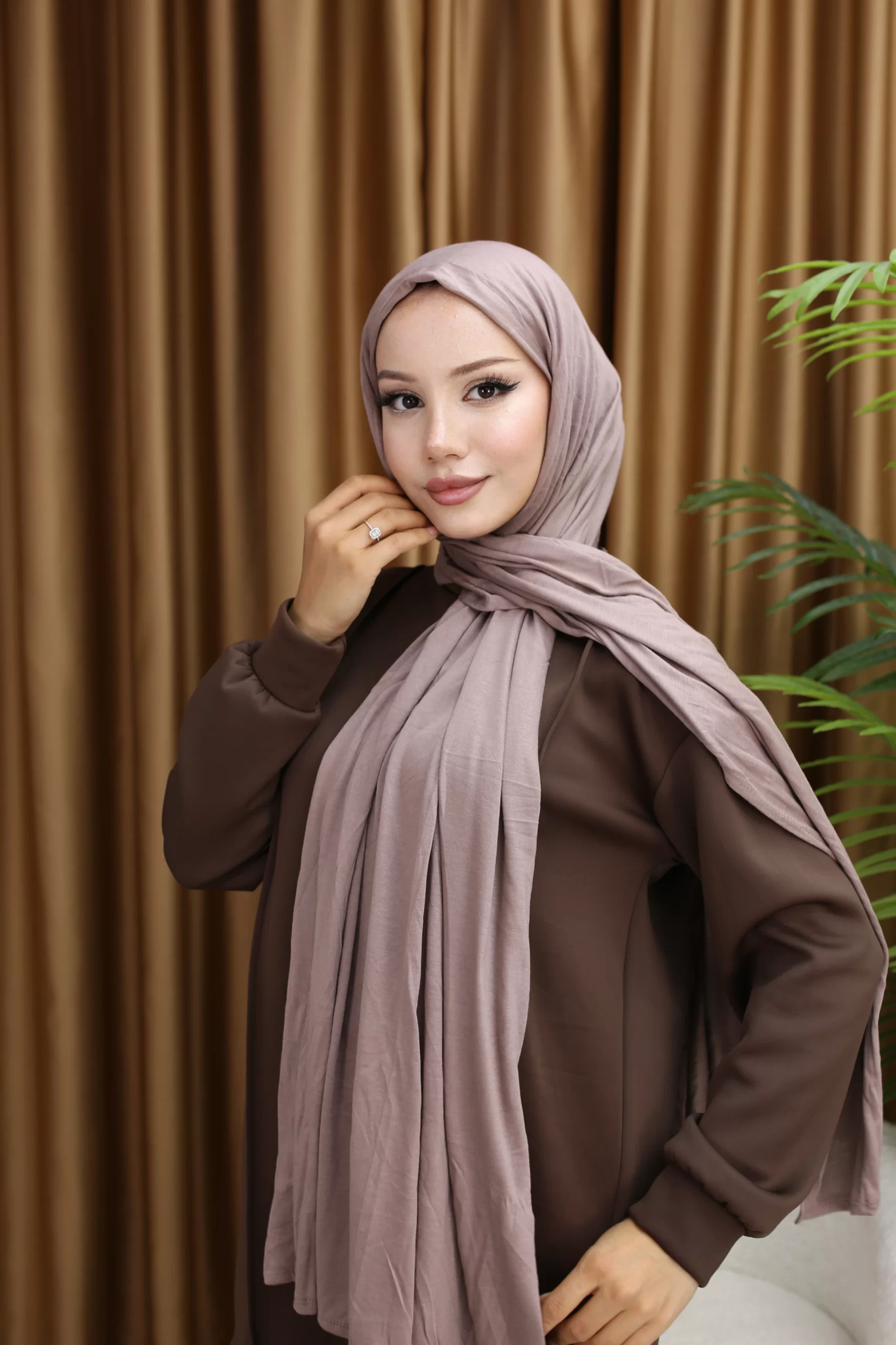 PREMIUM JERSEY HIJAB – Blush