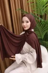 PREMIUM JERSEY HIJAB - Coffee