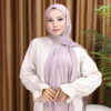 PREMIUM JERSEY HIJAB - Lilac Rose