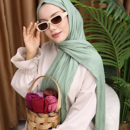 PREMIUM JERSEY HIJAB - Eucalyptus
