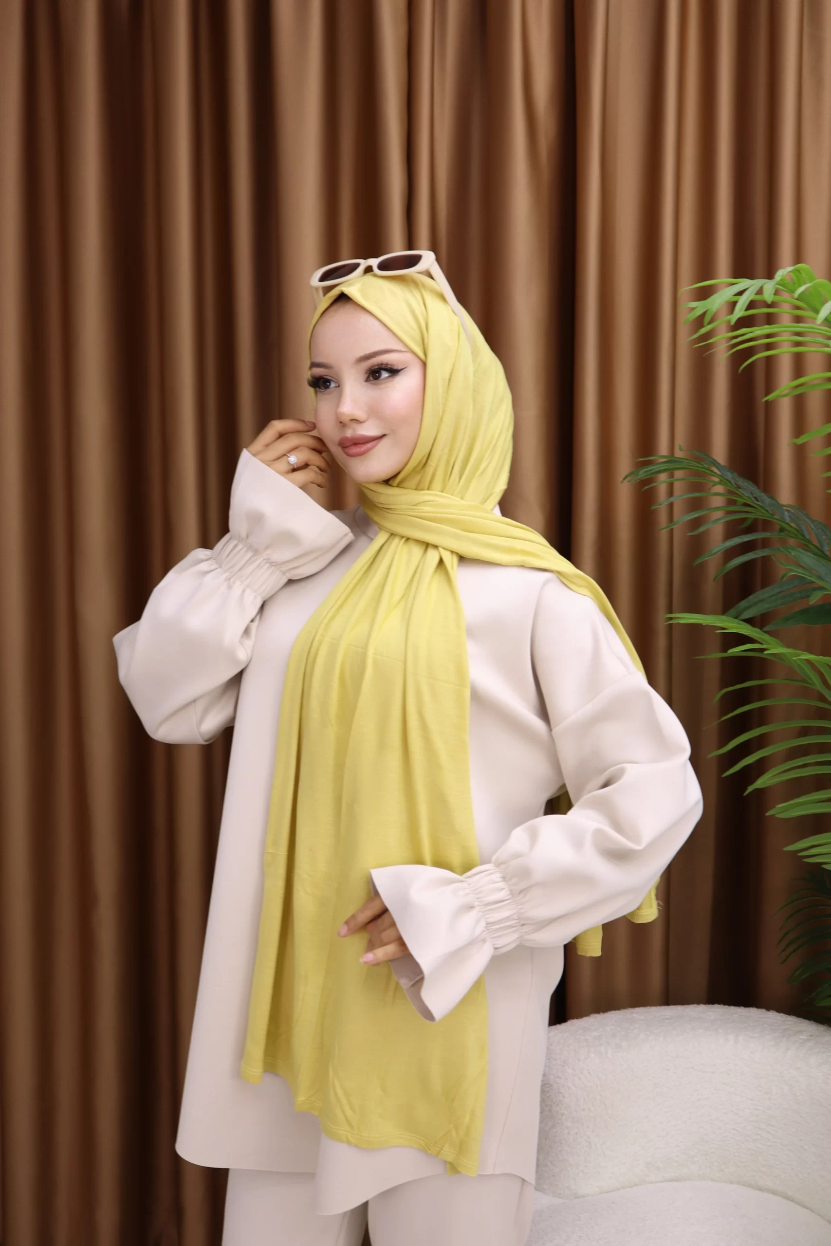 PREMIUM JERSEY HIJAB - Amber