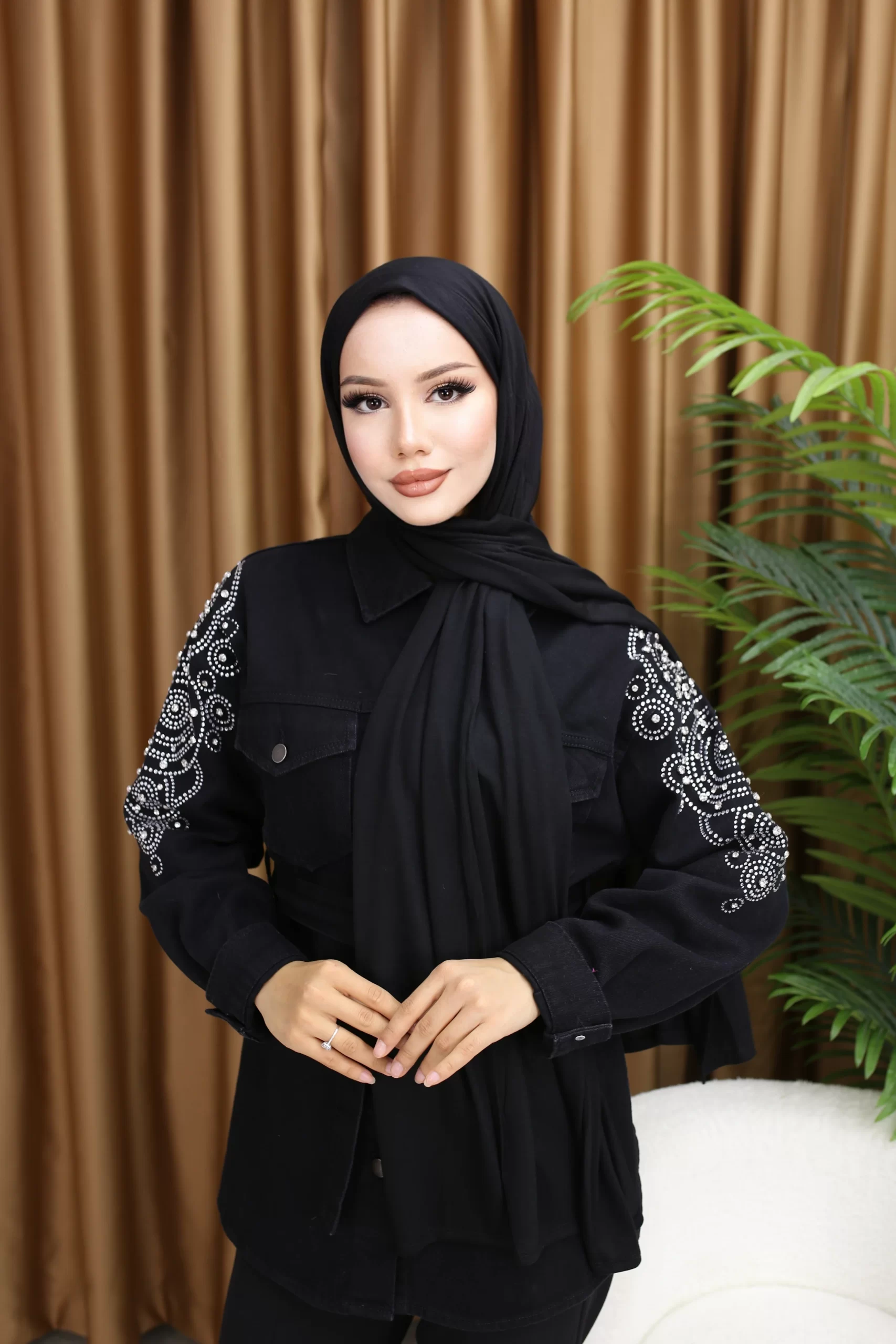 PREMIUM JERSEY HIJAB - Black
