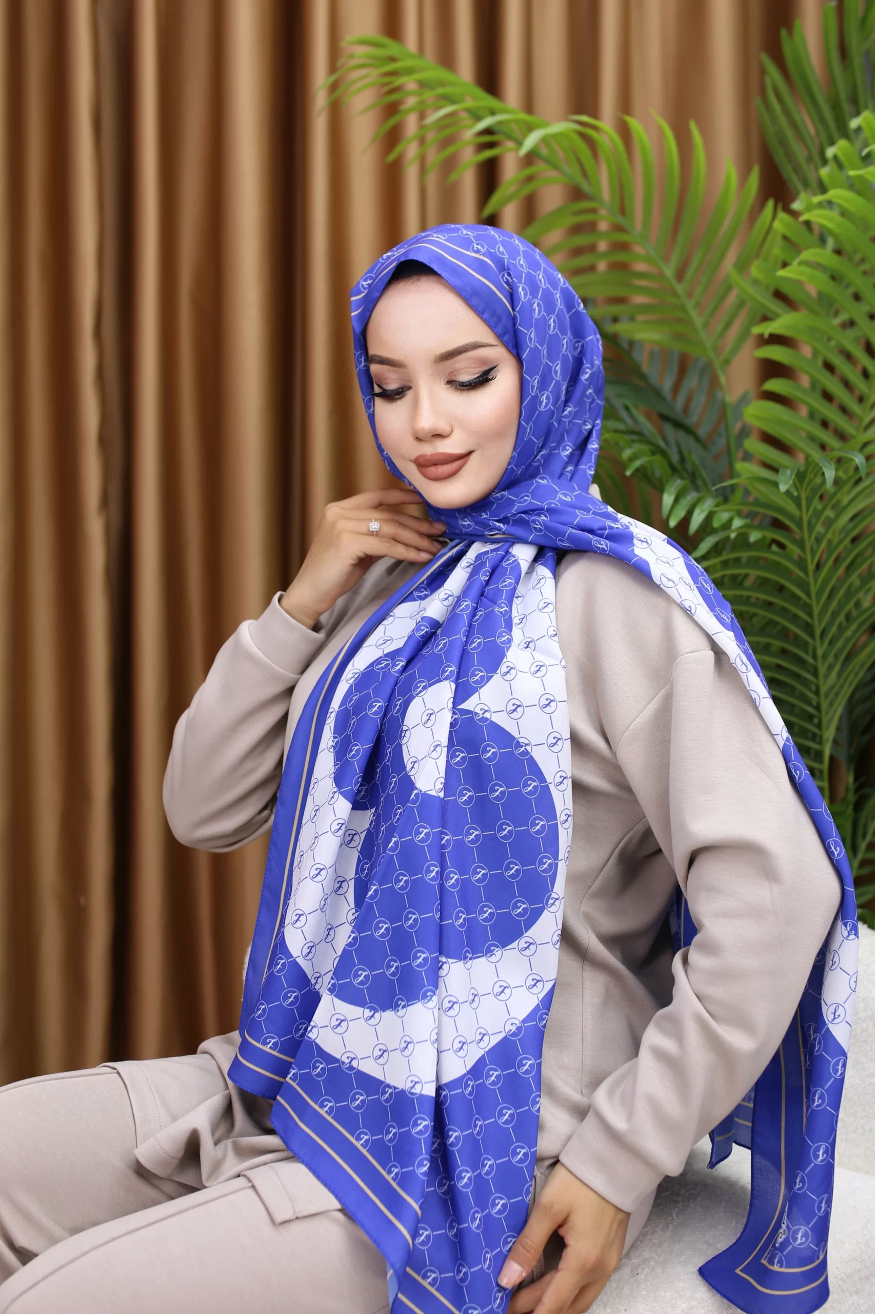 Premium Printed Chiffon - Moroccan Love