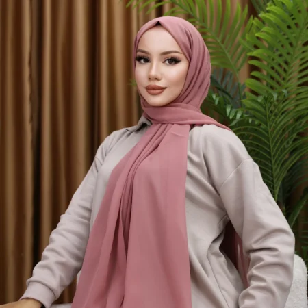 Premium Chiffon Hijab - Petal