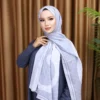 Premium Printed Chiffon - Nautical Blue